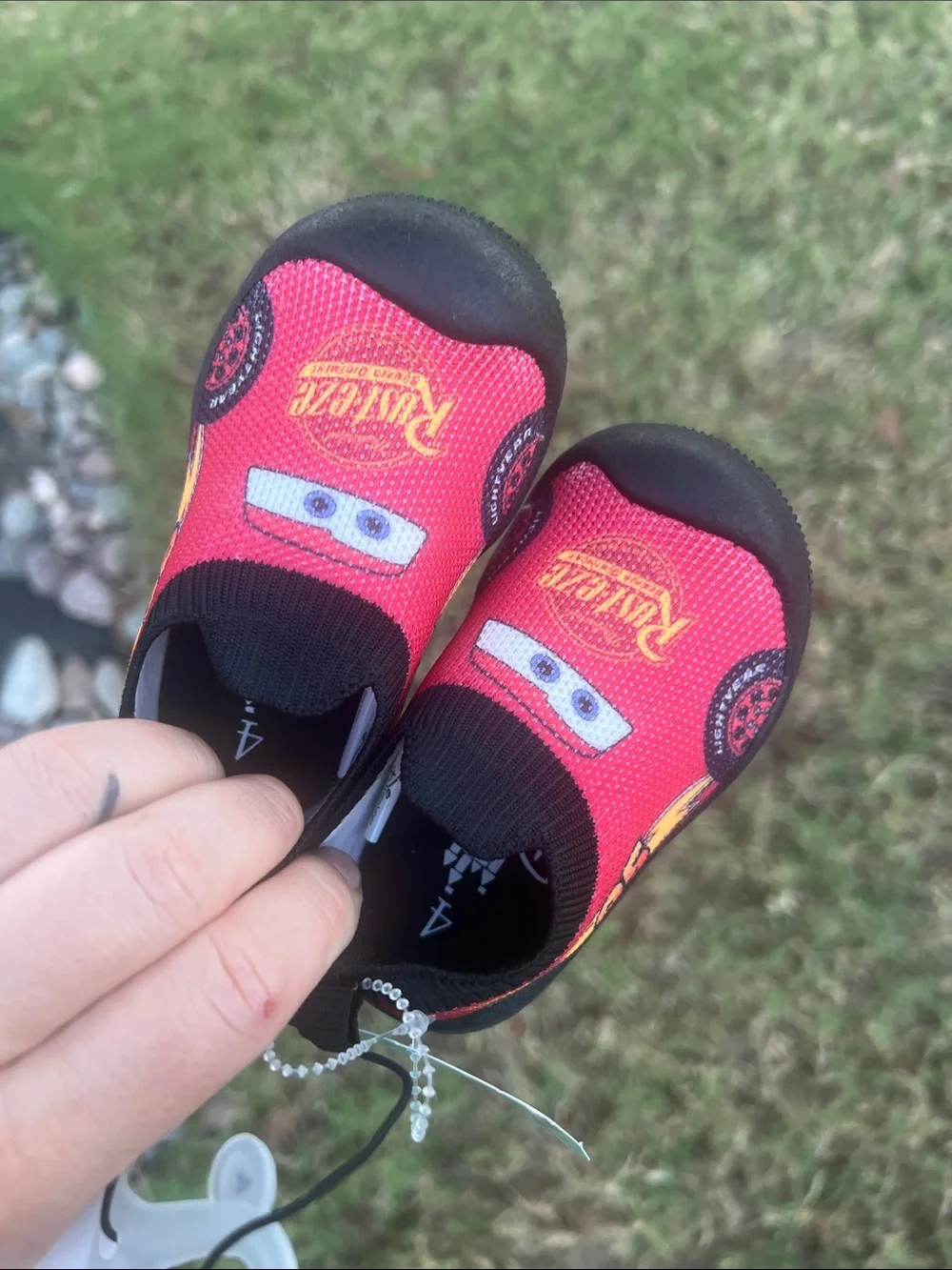 Disney Red Lightning McQueen Slip-On Baby Shoes